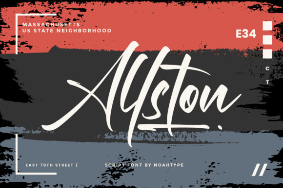 Allston: A Script Font for Modern Web Design