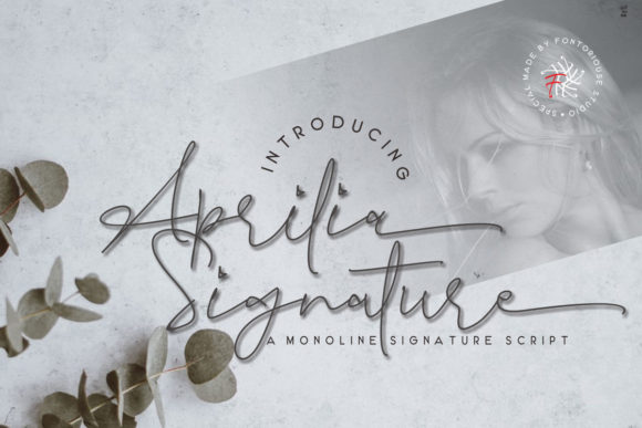 Aprilia Signature: A Font That Elevates Your Brand