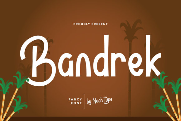Bandrek: A Handwritten Font for Editorial Design