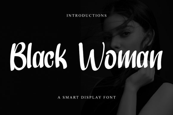 Black Woman Font for Campaign Creativity