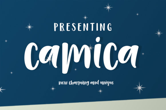 Camica: A Handwritten Font That Breathes Life Into Branding