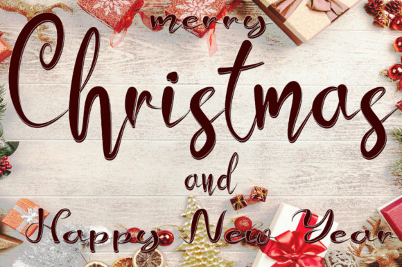December Note: A Script Font for Elegant Editorial Design