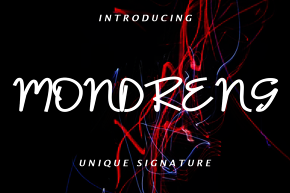 Discover Mondreng: A Handwritten Font for Modern Editorial Design