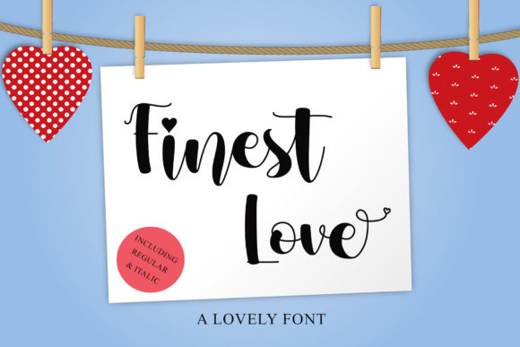 Finest Love: A Script Font That Elevates Campaign Designs