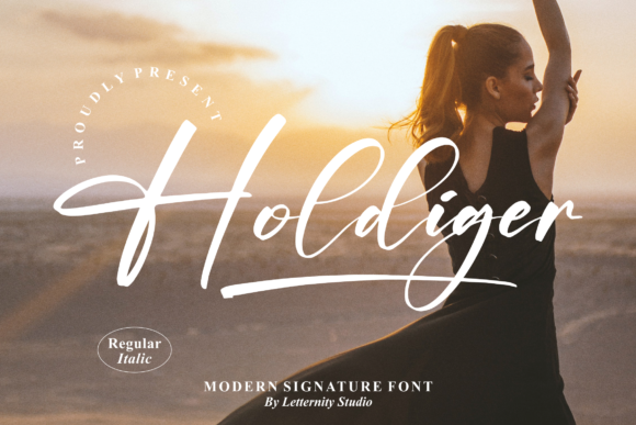 Holdiger: A Script Font That Elevates Digital Branding