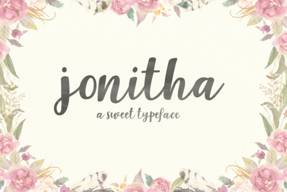 Jonitha: A Gentle Handwritten Font for Modern Branding
