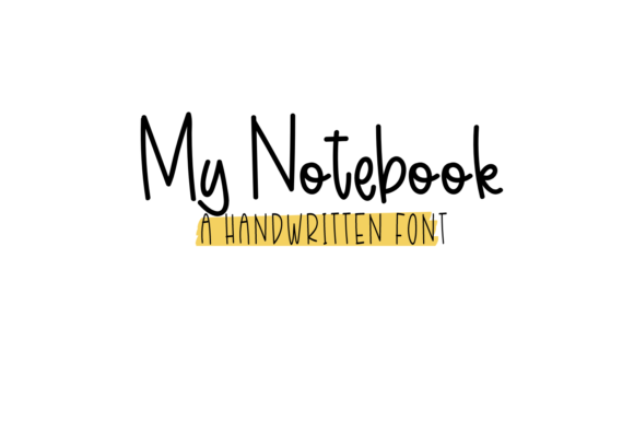 My Notebook: The Script Font That Elevates Your Brand