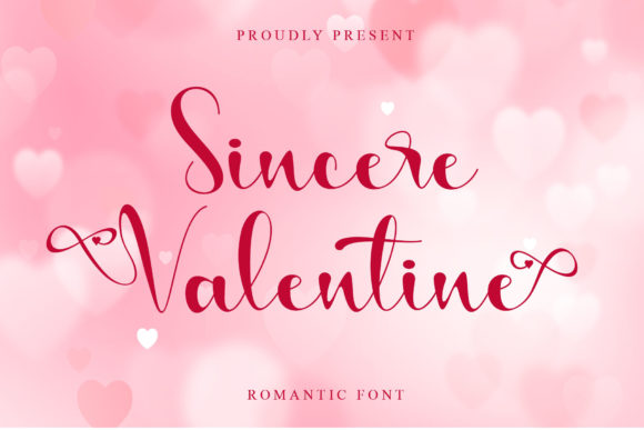 Sincere Valentine: A Font That Speaks Love